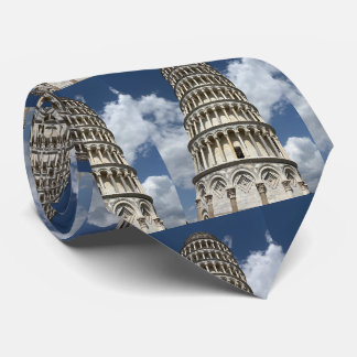De Scheve Toren Van Pisa In Italië Landmark Italië Stropdas