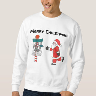 De schijf is een lelijk kerstshirt met de golfstok trui