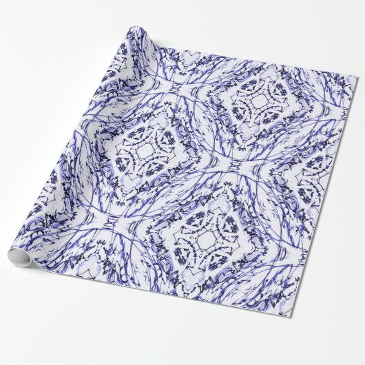 De schilden van de Oude Cadeaupapier (Uitgerold)