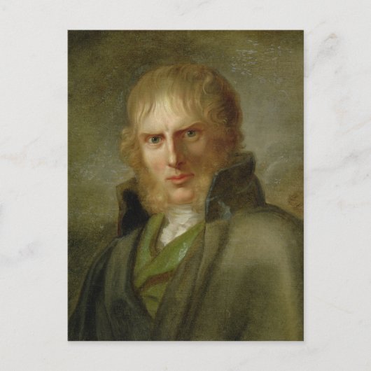 De schilder Caspar David Friedrich Briefkaart (Voorkant)