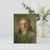 De schilder Caspar David Friedrich Briefkaart (Staand voorkant)