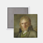 De schilder Caspar David Friedrich Magneet (Voorkant / Achterkant)