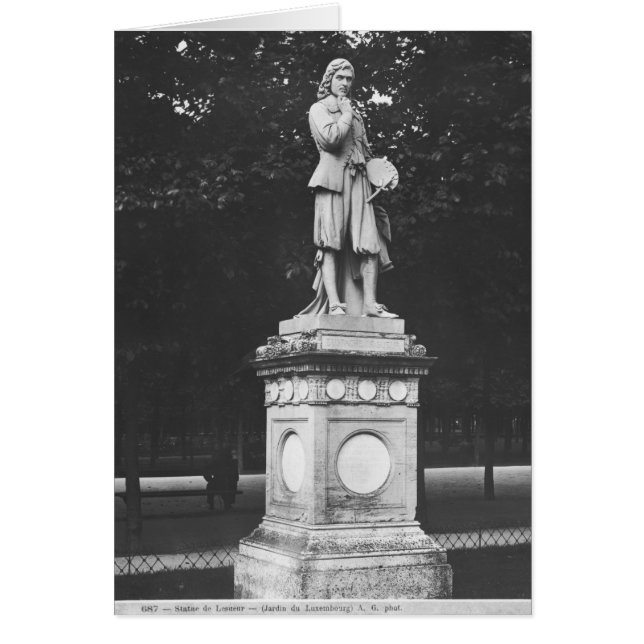 De schilder Eustache Le Sueur, 1853 (Voorkant)