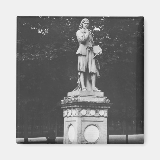 De schilder Eustache Le Sueur, 1853 Magneet (Voorkant)