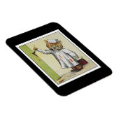 De schilder, geïllustreerd door Louis Wain Magneet (Rechterzijde)