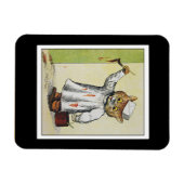 De schilder, geïllustreerd door Louis Wain Magneet (Horizontaal)