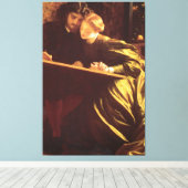 De schilder huwelijksreis Fredric Leighton Fine Ar Canvas Afdruk (Insitu (Houten vloer))