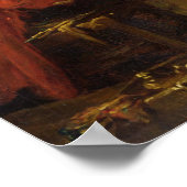 De schilder in zijn Studio Poster (Hoek)