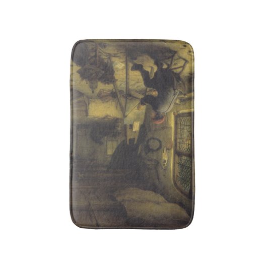 De schilder in zijn workshop (Studio van kunstenaa Badmat (Voorkant Verticaal)