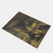 De schilder in zijn workshop (Studio van kunstenaa Deurmat (Schuin)