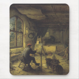 De schilder in zijn workshop (Studio van kunstenaa Muismat