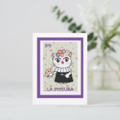 De schilder, La Pintura, Briefkaart (Staand voorkant)