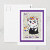 De schilder, La Pintura, Briefkaart (Voorkant / Achterkant)