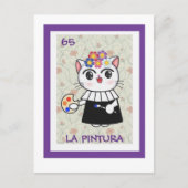 De schilder, La Pintura, Briefkaart (Voorkant)
