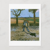 De schilder op weg naar zijn werk, Van Gogh Fine A Briefkaart (Voorkant)