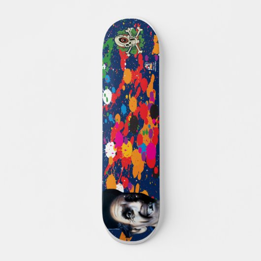 De schilder skateboard (Voorkant)