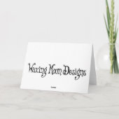 De Schilder van de Ster van de sneeuwman Feestdagen Kaart (Achterkant)