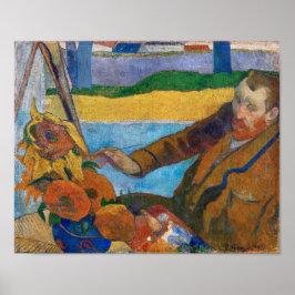 De schilder van zonnebloemen | Paul Gauguin | Poster