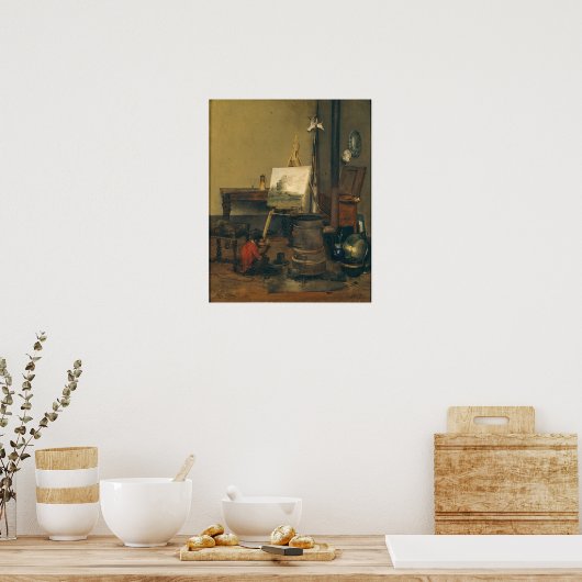De schilderaap poster (Keuken)
