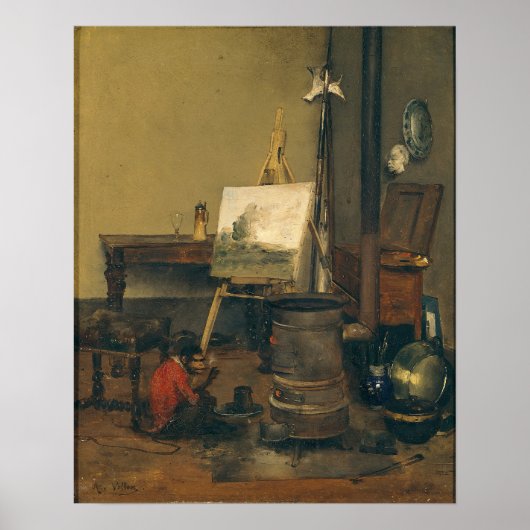 De schilderaap poster (Voorkant)