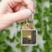 De schilderaap sleutelhanger (Hand)