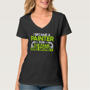 De schilderaar van het huis werd ik schilder voor t-shirt