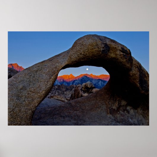 De Schilderachtig Alabama Hills Nestled Poster (Voorkant)