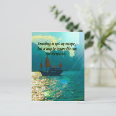 De schilderachtig Reizende Haven van Victoria van Briefkaart (Staand voorkant)