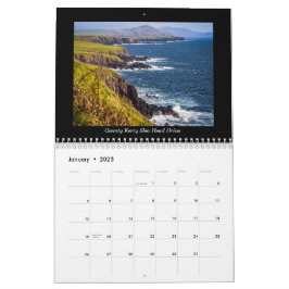De Schilderachtig schoonheid van Ierland: 2025 Kalender