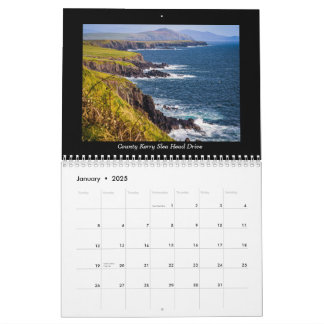 De Schilderachtig schoonheid van Ierland: 2025 Kalender