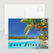 De schilderachtig Vakantie van het Strand van de Briefkaart (Voorkant / Achterkant)