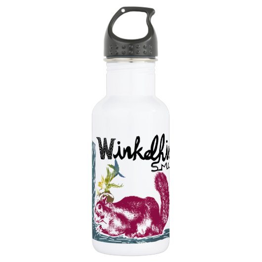 De schildereekhoorn, Winkelhimer Smith Waterfles (Voorkant)
