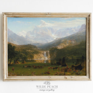 De  schilderingen van het Rocky Mountains Landers  Poster