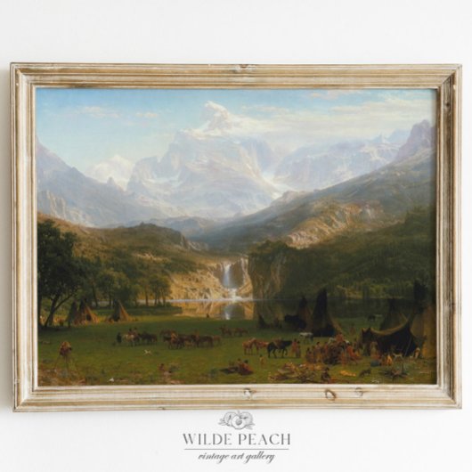 De  schilderingen van het Rocky Mountains Landers  Poster