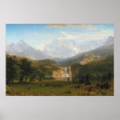 De  schilderingen van het Rocky Mountains Landers  Poster (Voorkant)