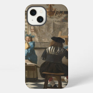De Schilderkunst door Johannes Vermeer iPhone 13 Hoesje