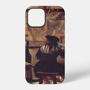 De Schilderkunst door Johannes Vermeer iPhone 12 Hoesje