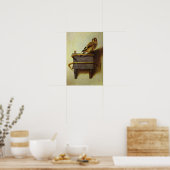 De schilderkunst van Goldfinch Poster (Keuken)