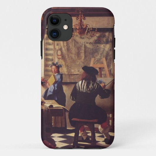 De Schilderkunst van Johannes Vermeer Case-Mate iPhone Case (Achterkant)