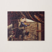 De schilderkunst van Johannes Vermeer Legpuzzel (Horizontaal)