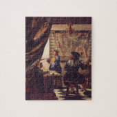 De schilderkunst van Johannes Vermeer Legpuzzel (Verticaal)