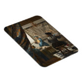 De schilderkunst van Johannes Vermeer Magneet (Rechterzijde)