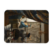 De schilderkunst van Johannes Vermeer Magneet (Horizontaal)
