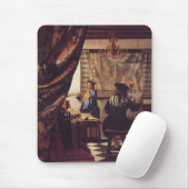 De schilderkunst van Johannes Vermeer Muismat (Met muis)