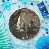 De schilderkunst van Johannes Vermeer Papieren Bordje (Feest)