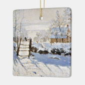 De schilderskunst van Claude Monet, De Ekster Keramisch Ornament (Links)