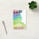 De Schilderspiegel van de waterverf, Cactus om Lij Post-it® Notes (Kantoor)