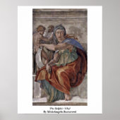 De schildklier van Michelangelo Buonarroti Poster (Voorkant)