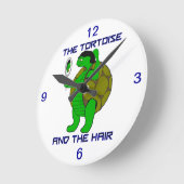 De schildpad en de haarklok ronde klok (Hoek)