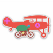 De schildpad en de haas sticker (Voorkant)